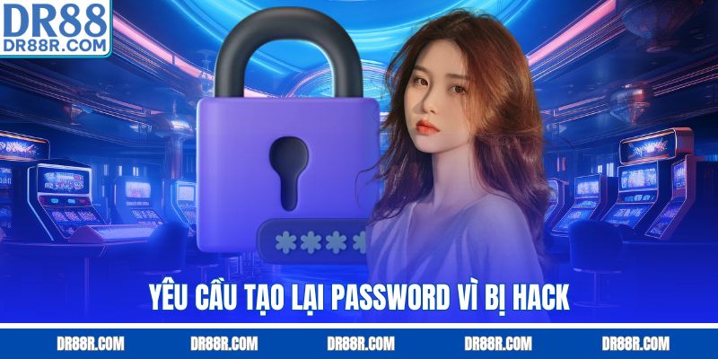 Yêu cầu tạo lại password vì bị hack